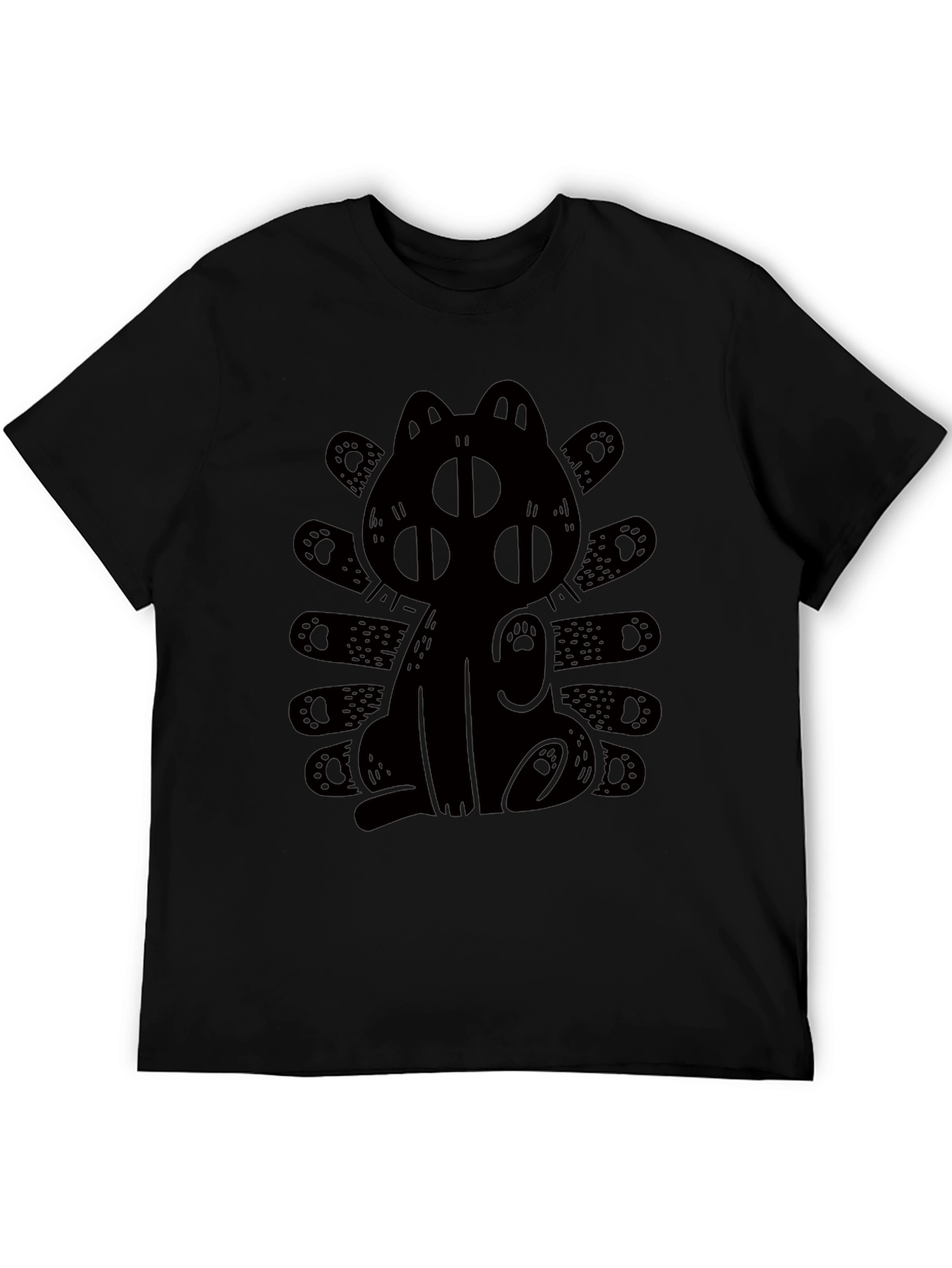 Three-Eyed Cat Graphic T-Shirt