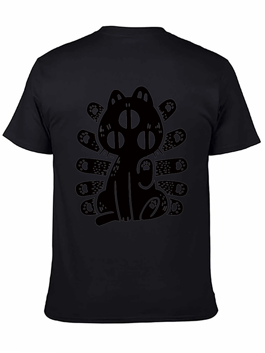 Three-Eyed Cat Graphic T-Shirt
