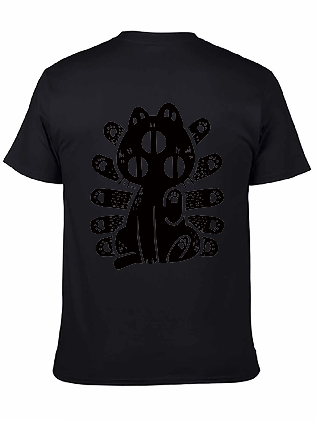 Three-Eyed Cat Graphic T-Shirt