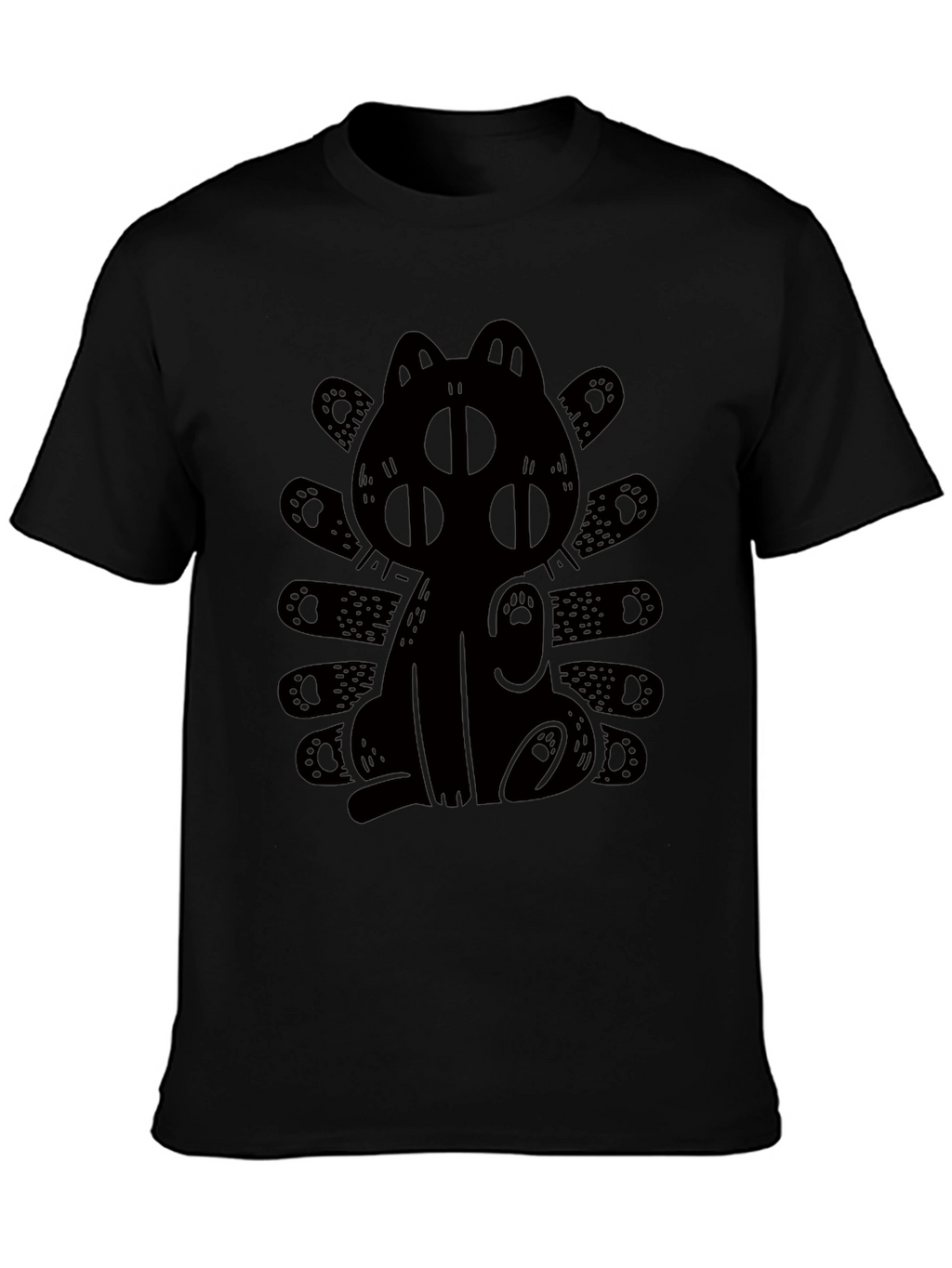 Three-Eyed Cat Graphic T-Shirt