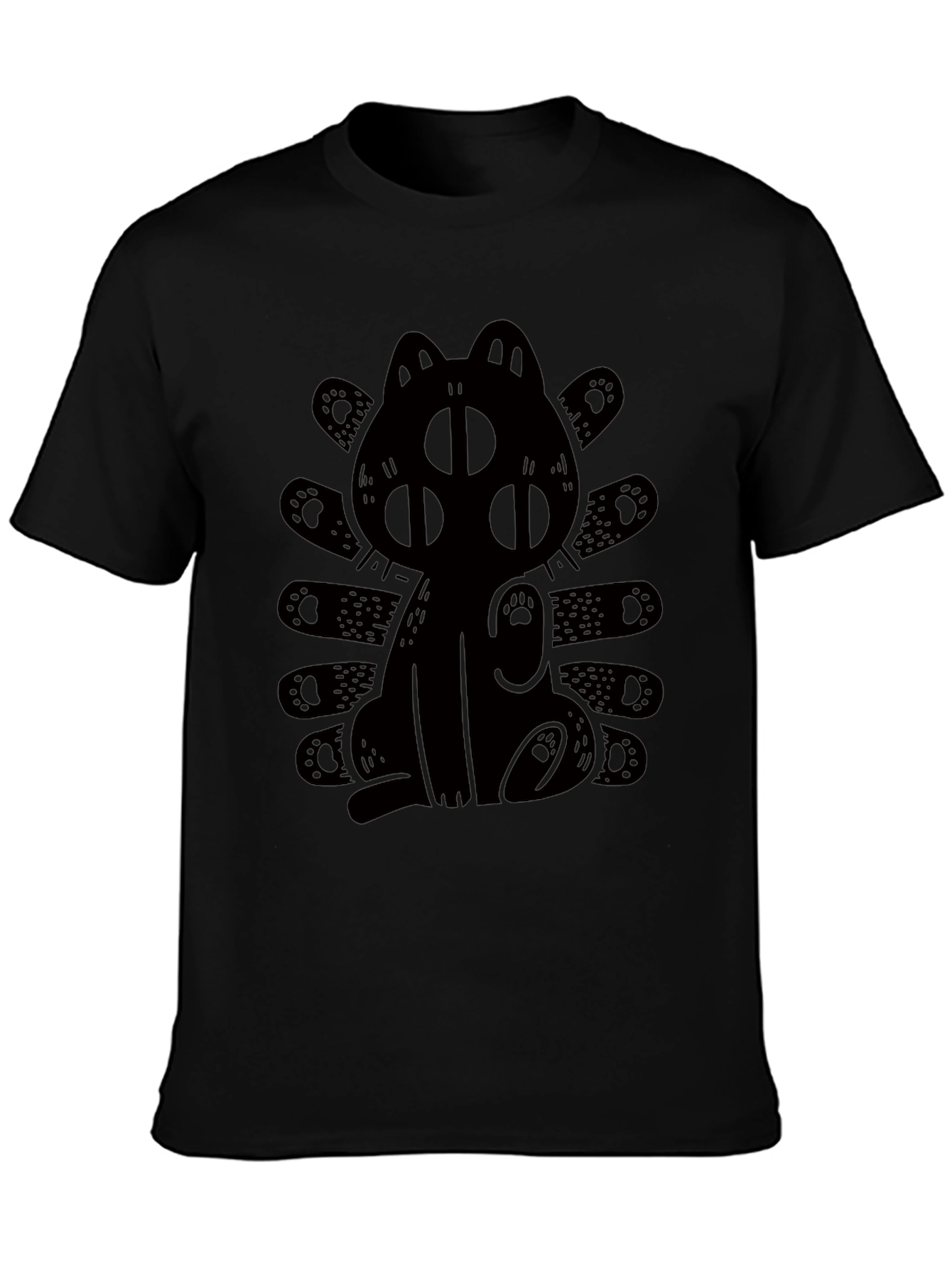 Three-Eyed Cat Graphic T-Shirt