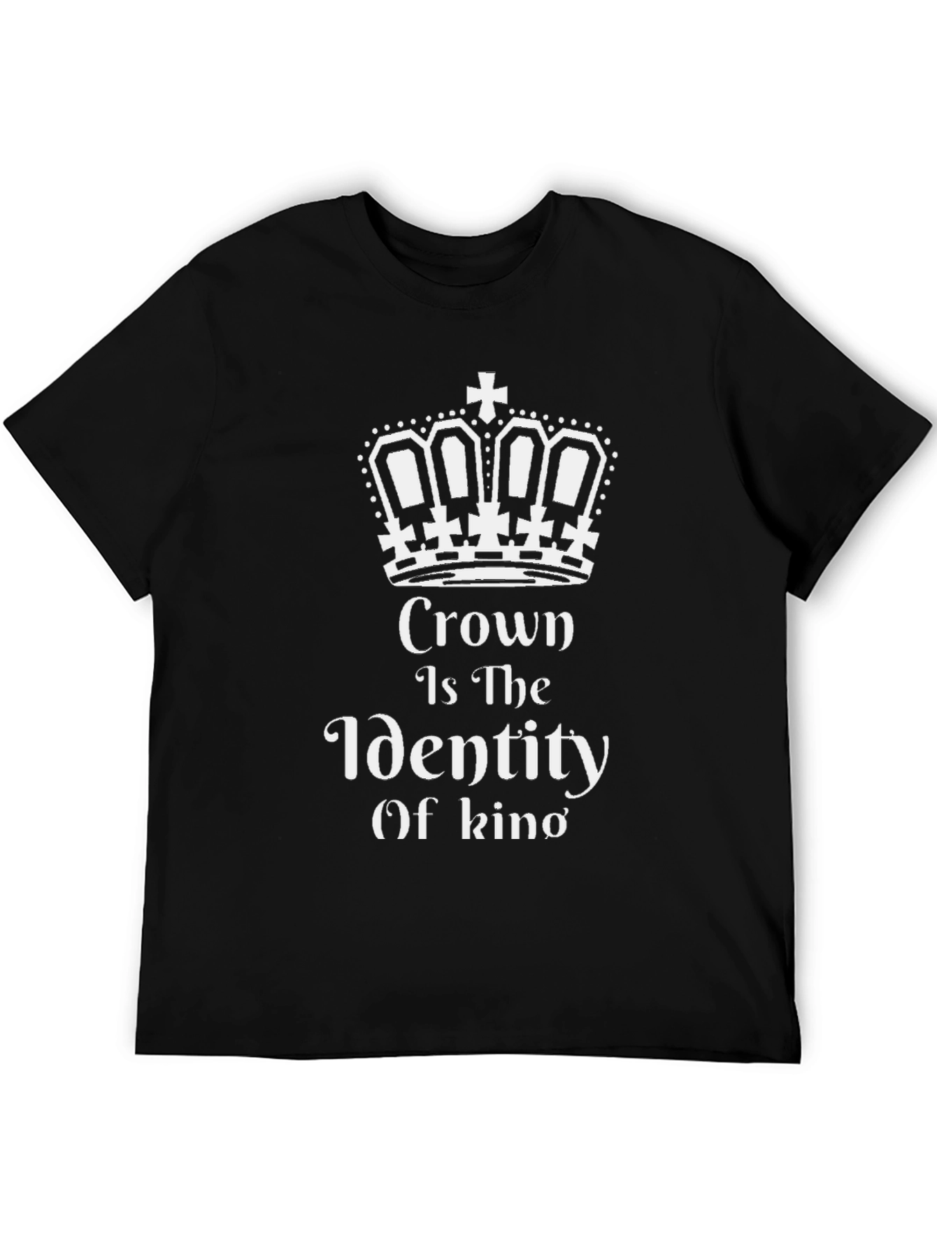 Crown Identity T-Shirt - Kingly Statement Tee