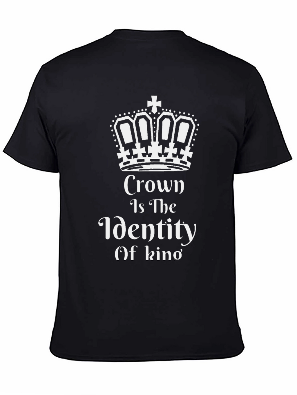 Crown Identity T-Shirt - Kingly Statement Tee