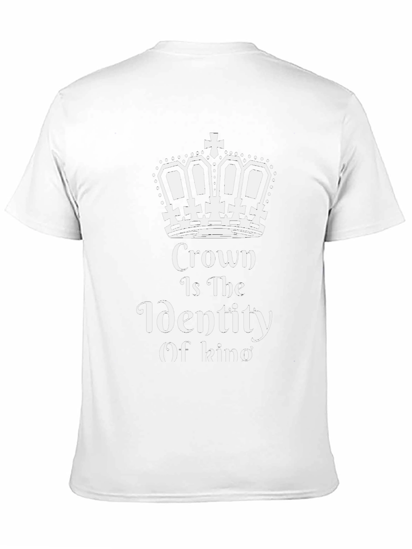 Crown Identity T-Shirt - Kingly Statement Tee