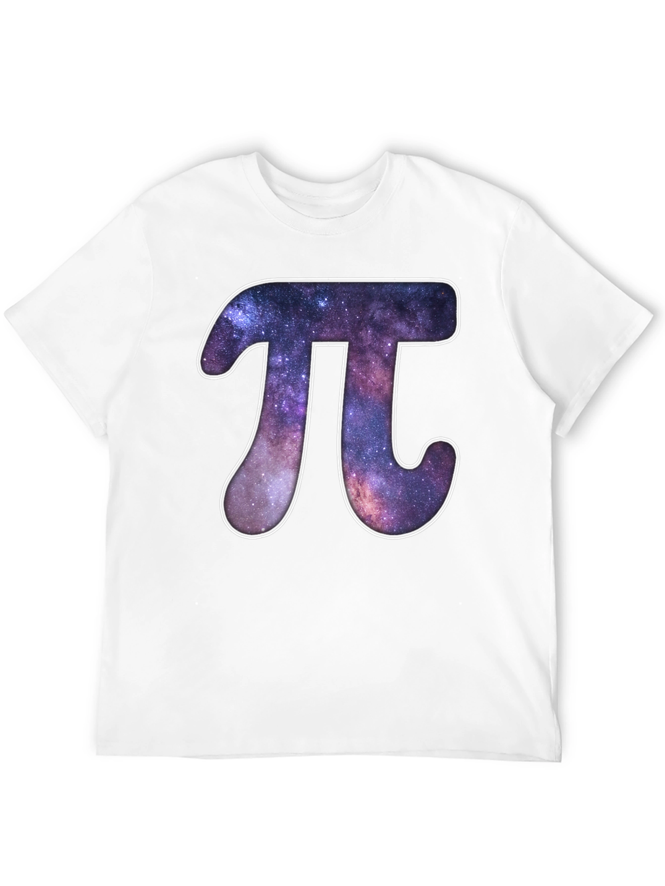 Galaxy Pi Symbol Graphic T-Shirt