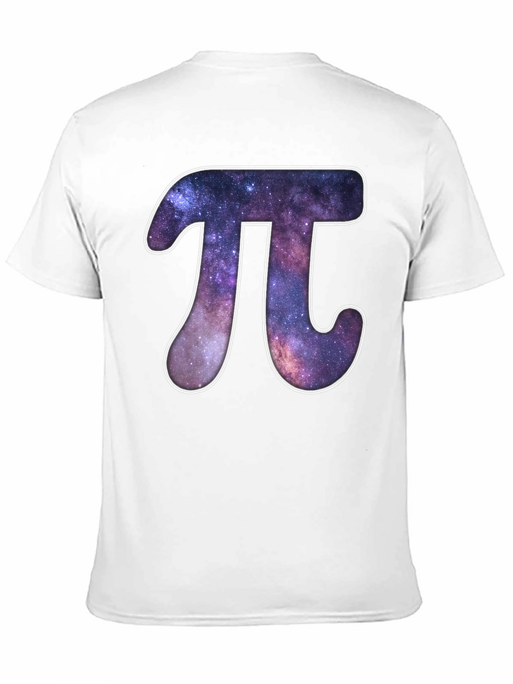 Galaxy Pi Symbol Graphic T-Shirt