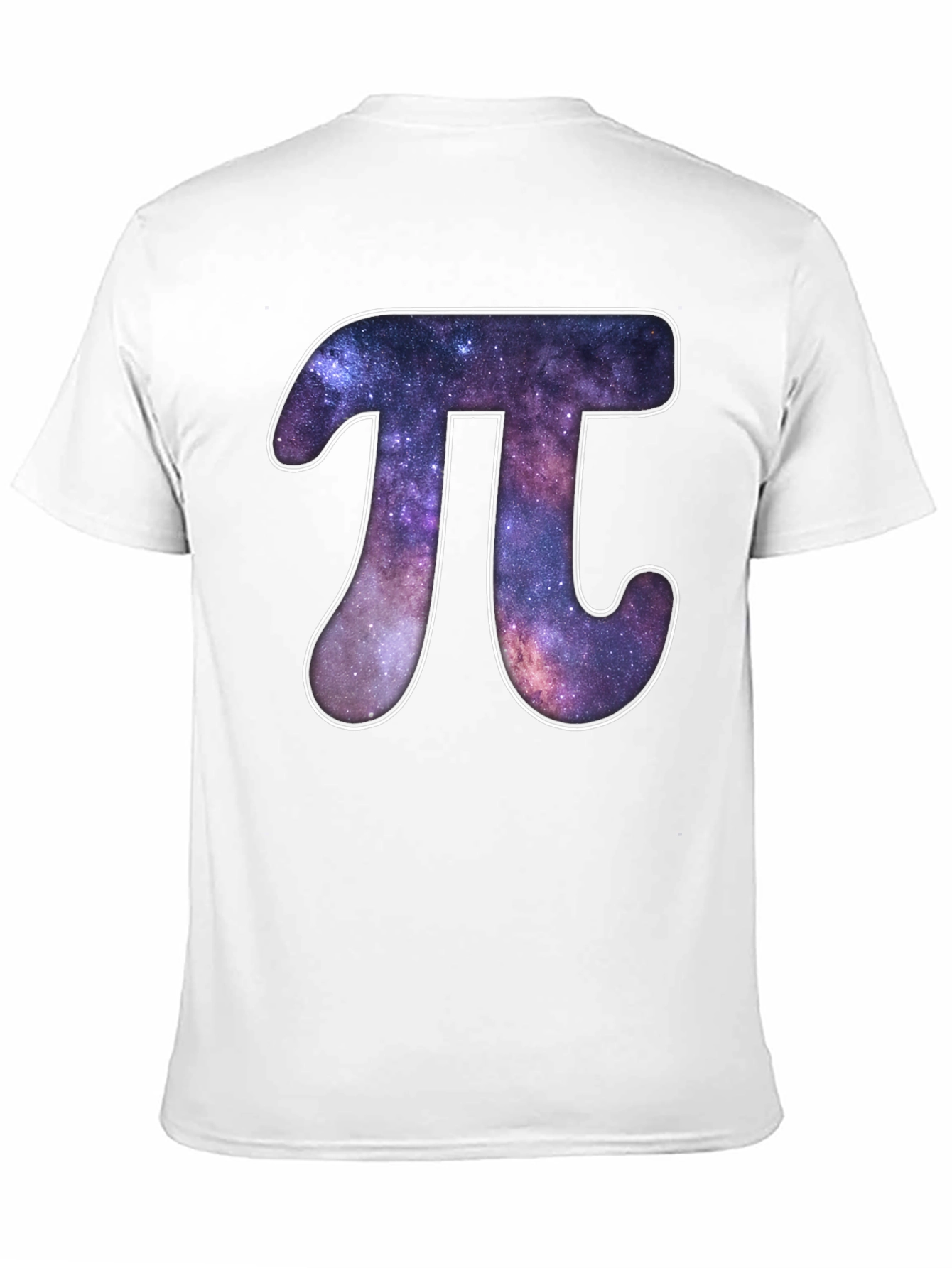 Galaxy Pi Symbol Graphic T-Shirt
