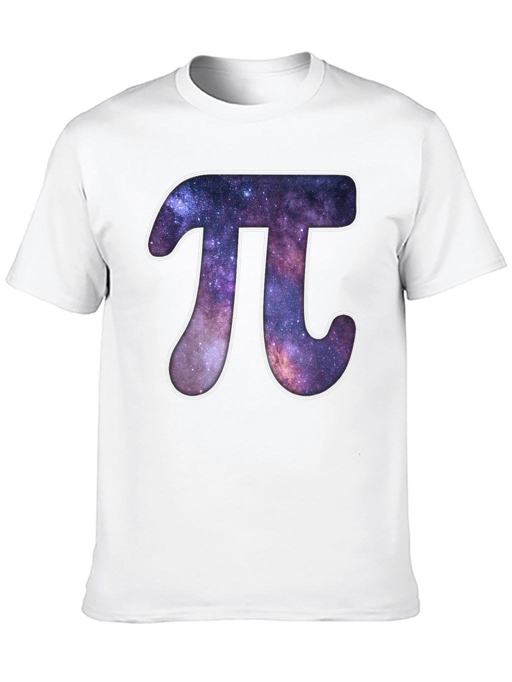 Galaxy Pi Symbol Graphic T-Shirt