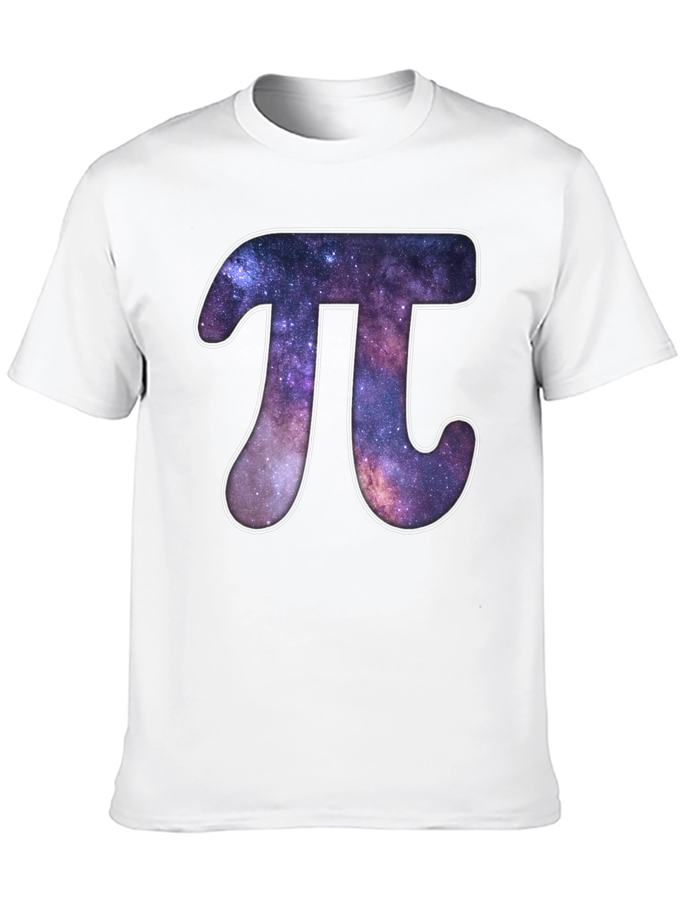 Galaxy Pi Symbol Graphic T-Shirt