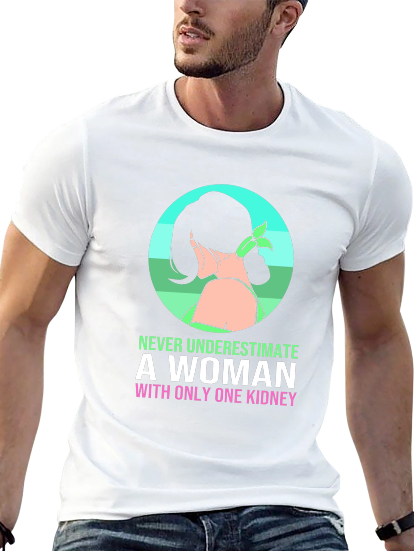 One Kidney Woman Graphic Tee