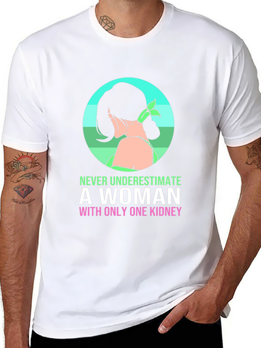 One Kidney Woman Graphic Tee