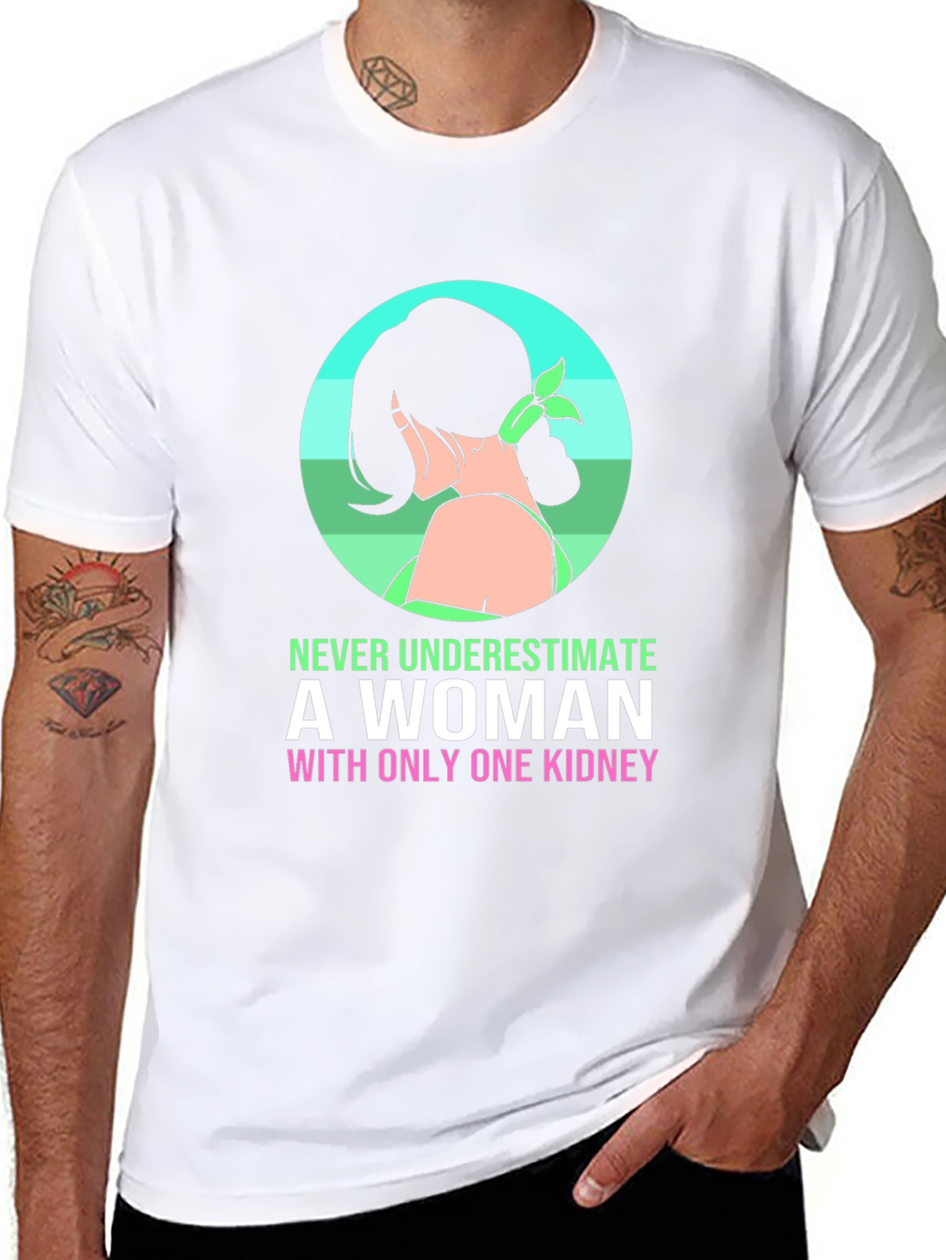 One Kidney Woman Graphic Tee