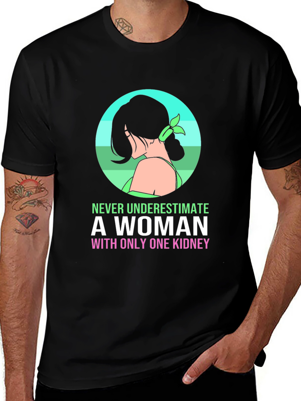 One Kidney Woman Graphic Tee