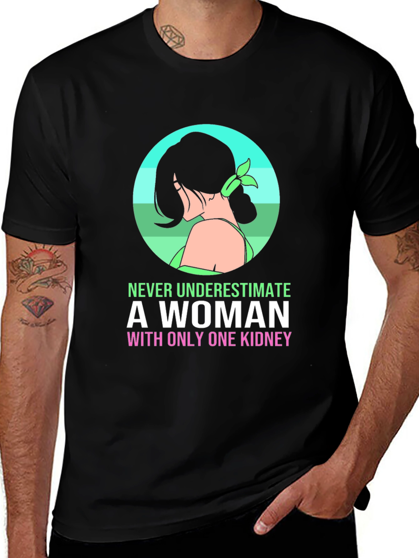 One Kidney Woman Graphic Tee