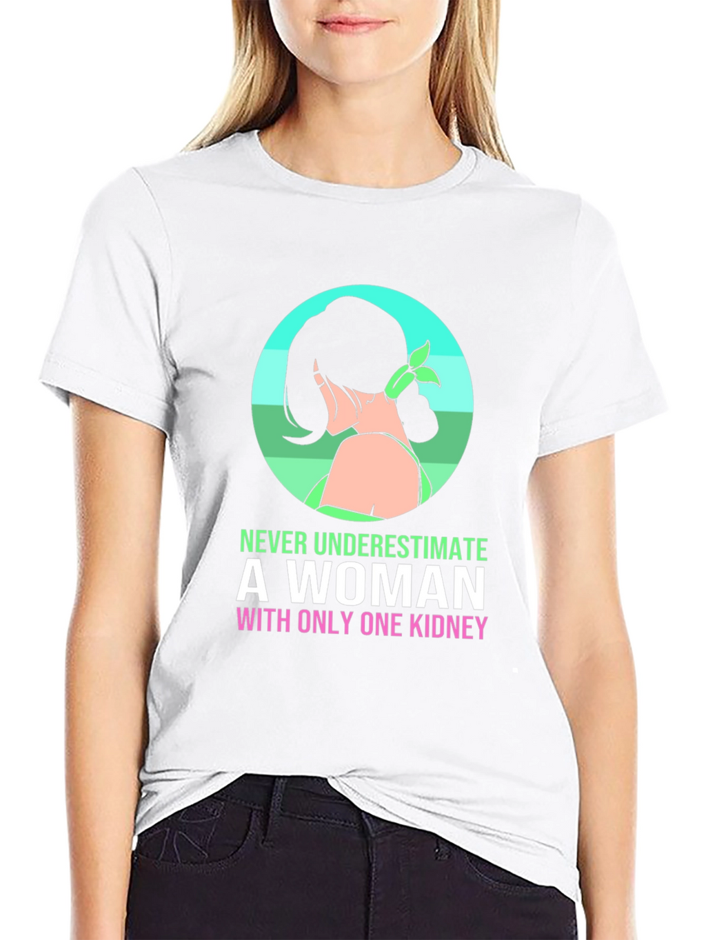 One Kidney Woman Graphic Tee