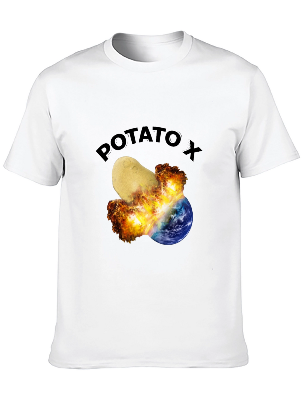 Potato X Graphic T-Shirt - Earth Impact