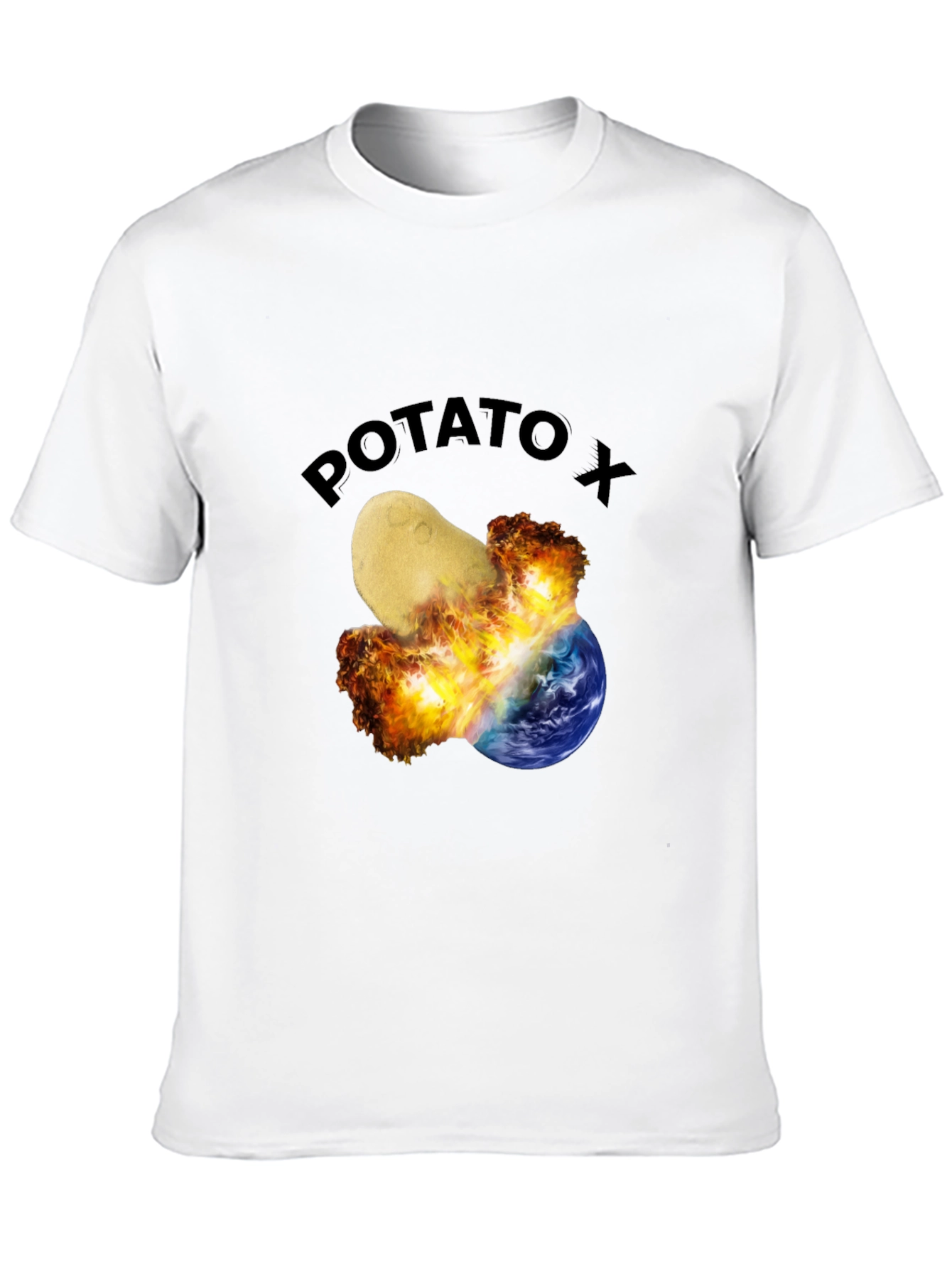 Potato X Graphic T-Shirt - Earth Impact