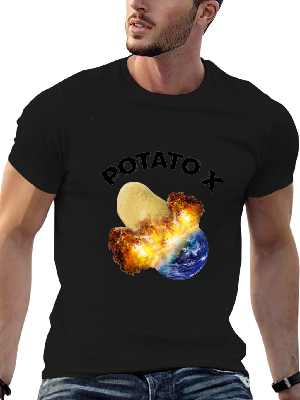 Potato X Graphic T-Shirt - Earth Impact