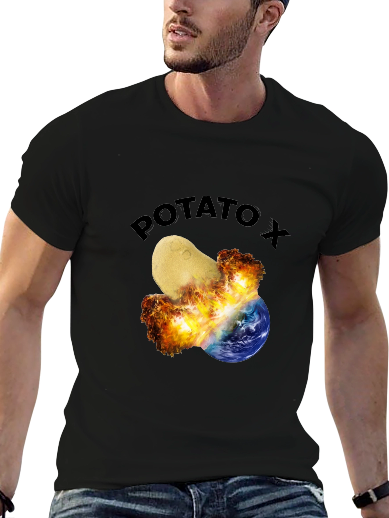 Potato X Graphic T-Shirt - Earth Impact