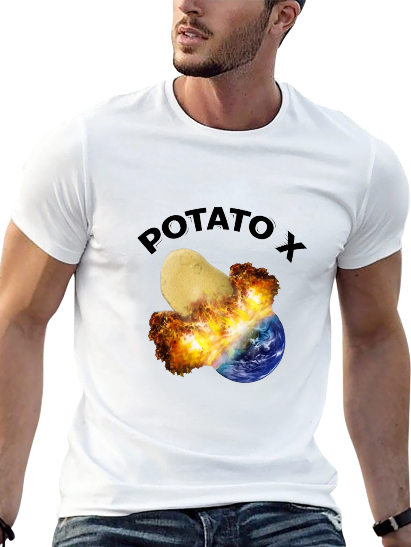 Potato X Graphic T-Shirt - Earth Impact