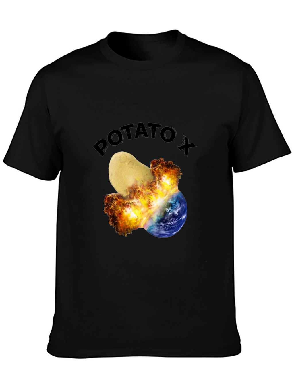 Potato X Graphic T-Shirt - Earth Impact
