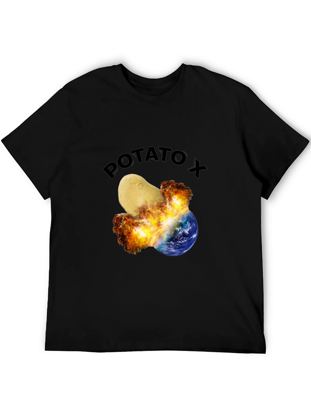 Potato X Graphic T-Shirt - Earth Impact