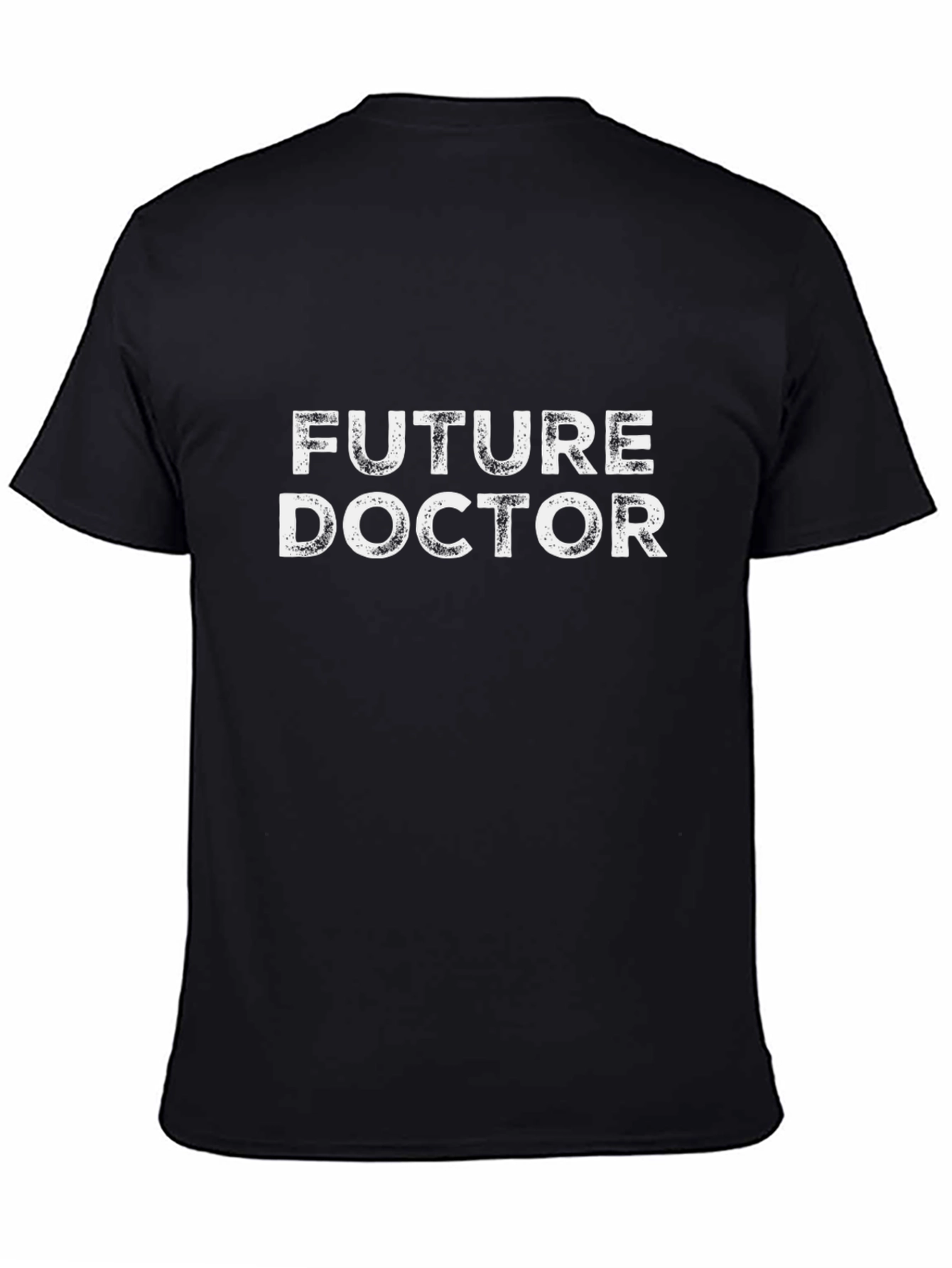 Future Doctor Graphic T-Shirt - Black Cotton Tee