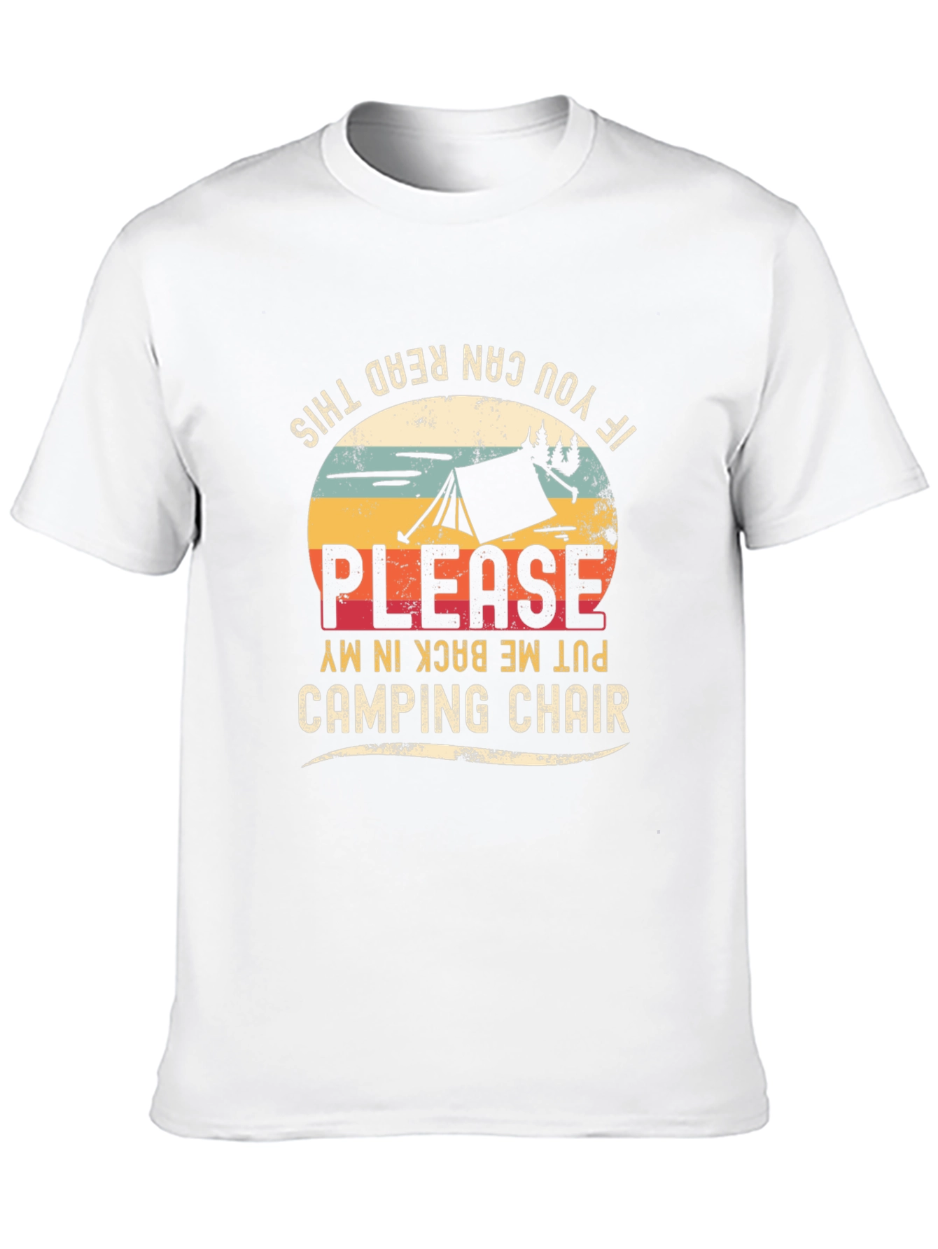 Camping Chair Graphic Tee