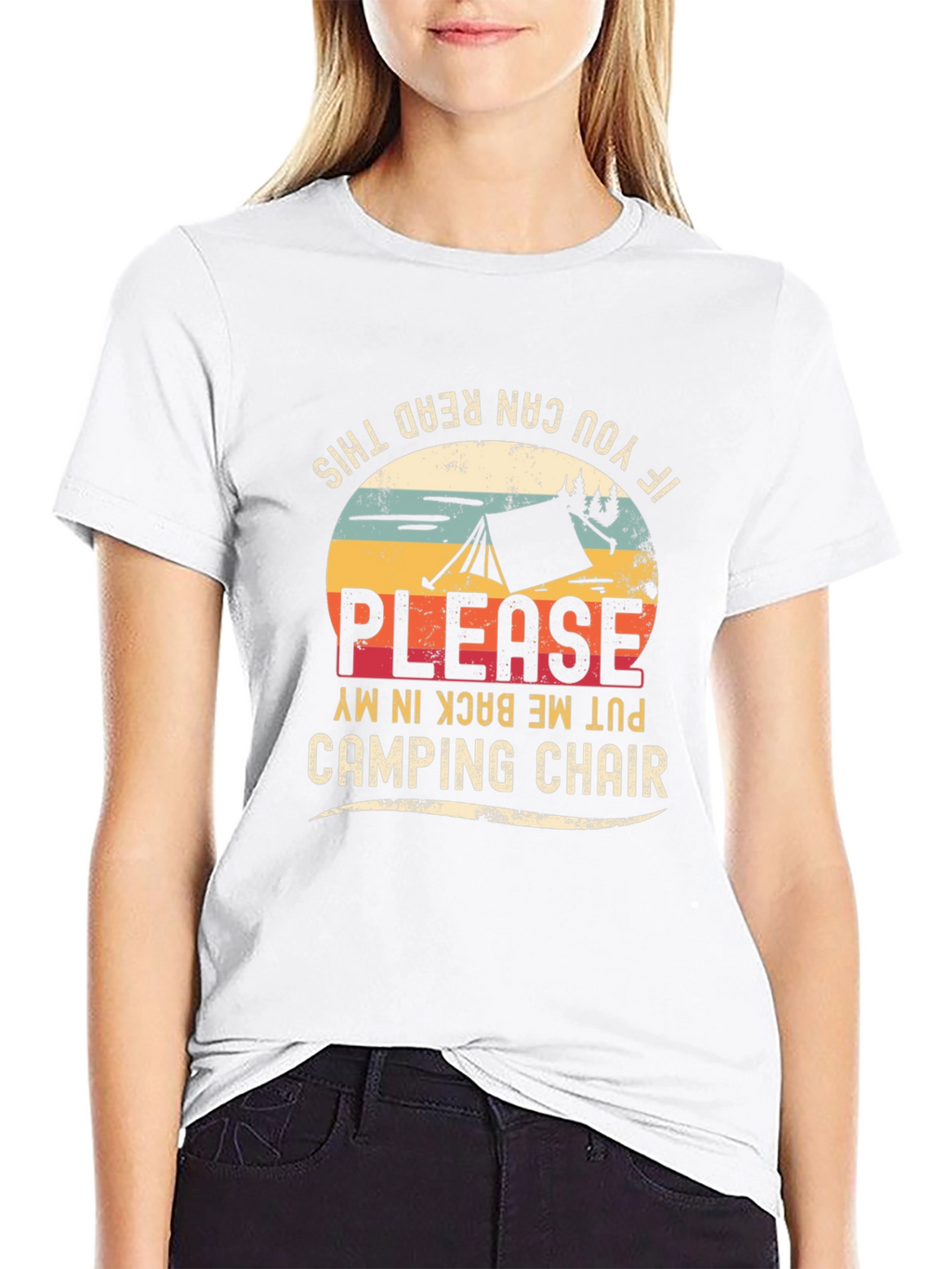Camping Chair Graphic Tee