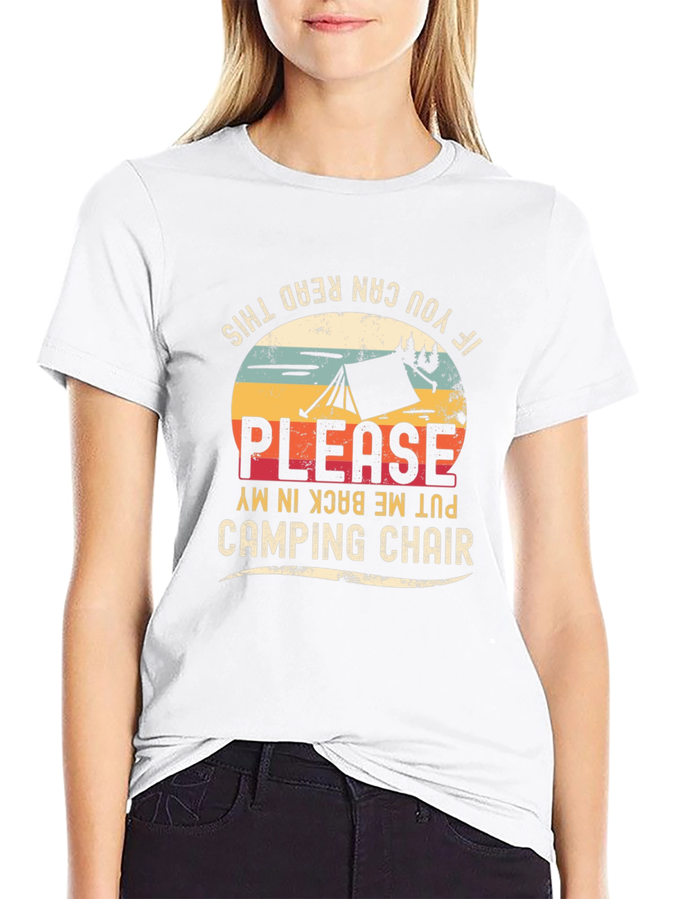 Camping Chair Graphic Tee