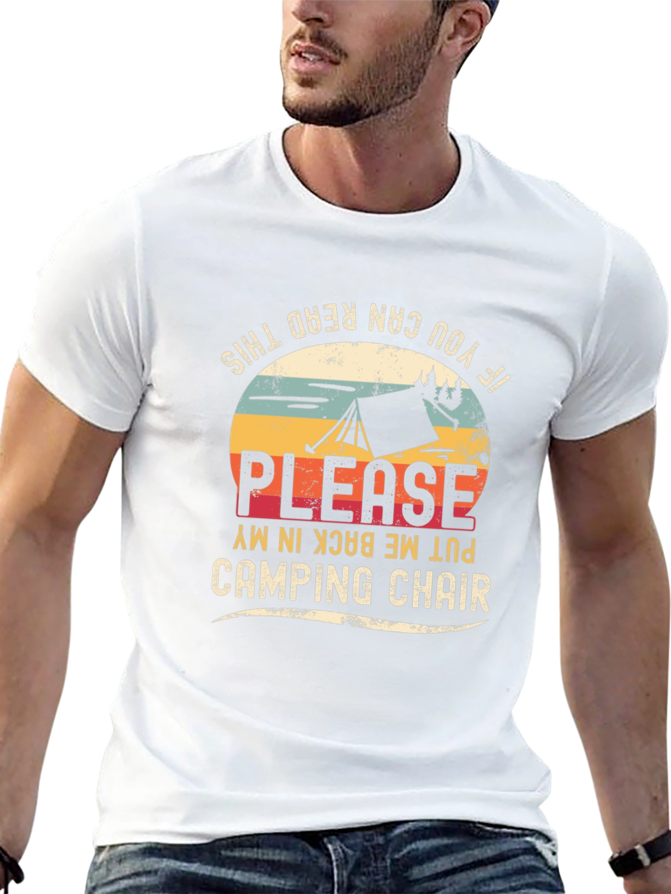 Camping Chair Graphic Tee