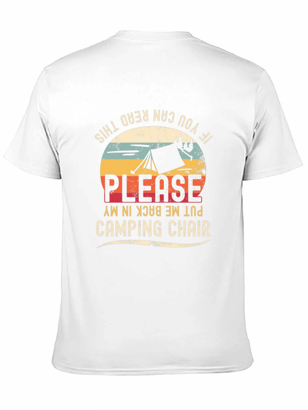 Camping Chair Graphic Tee
