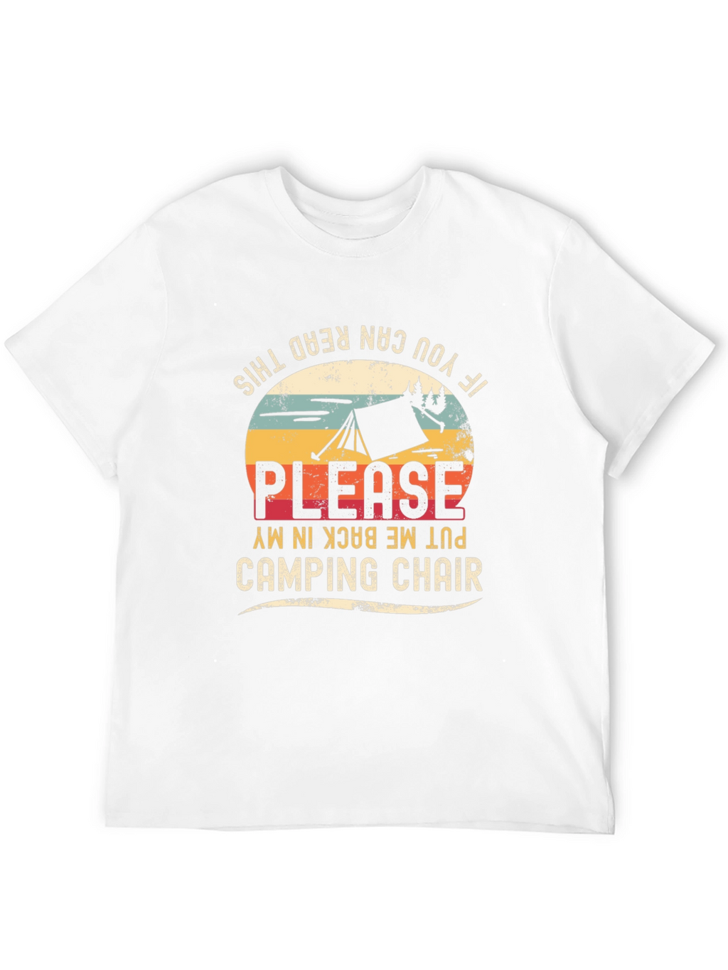 Camping Chair Graphic Tee