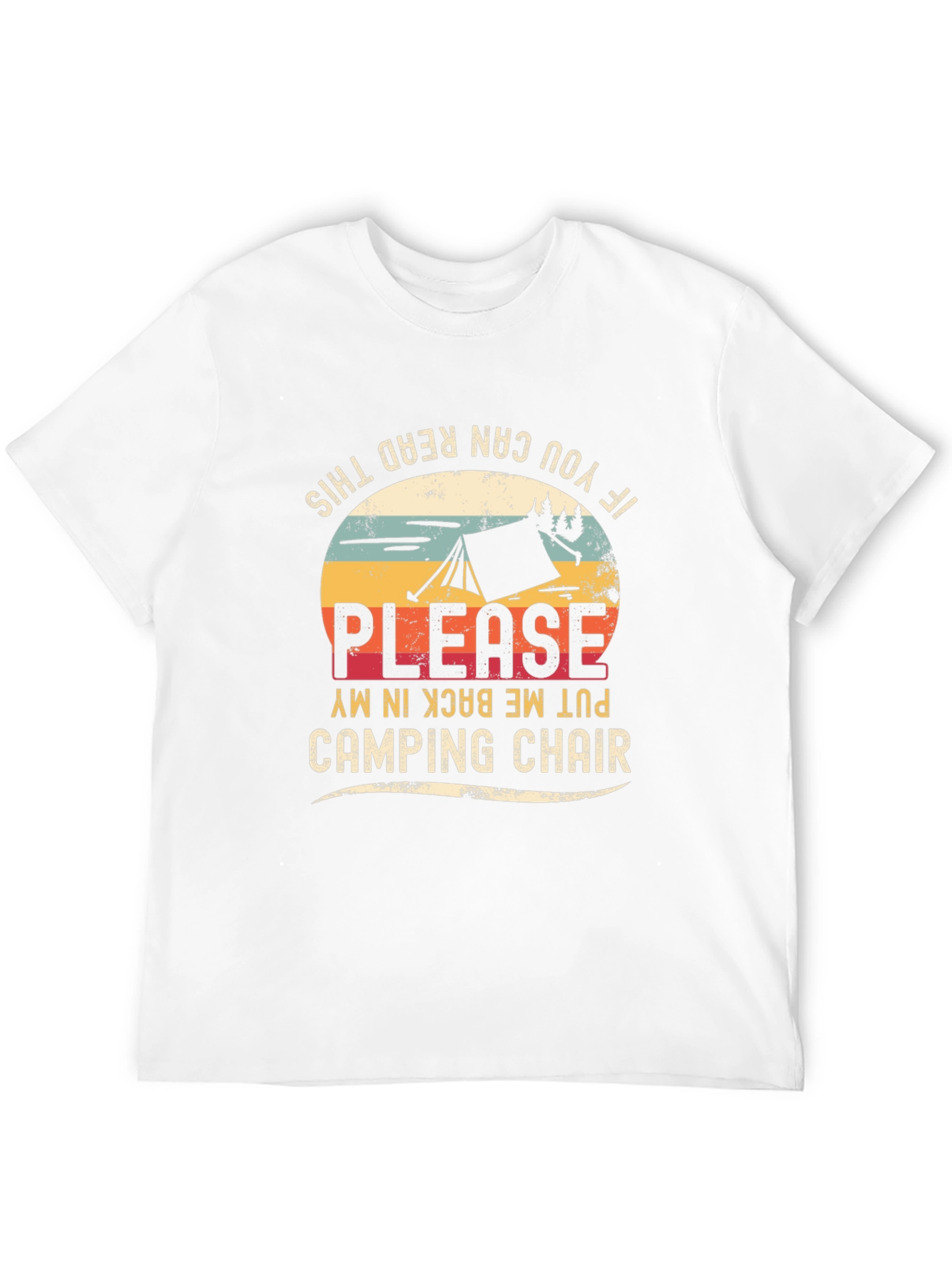 Camping Chair Graphic Tee