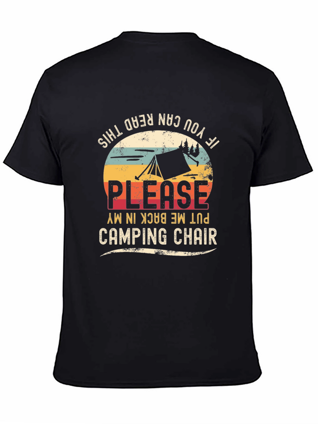 Camping Chair Graphic Tee