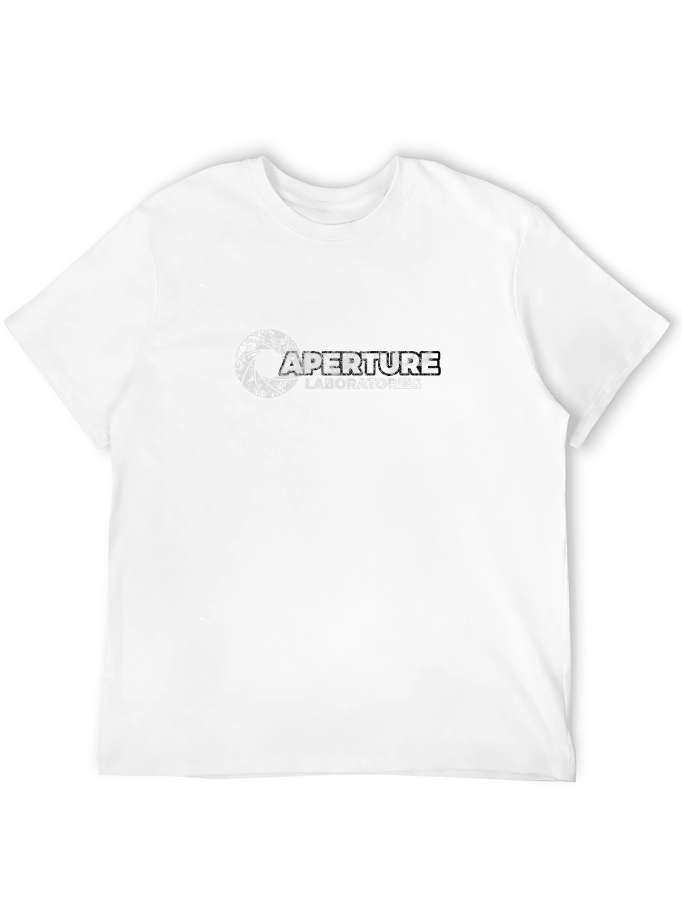 Aperture Laboratories Black Graphic T-Shirt