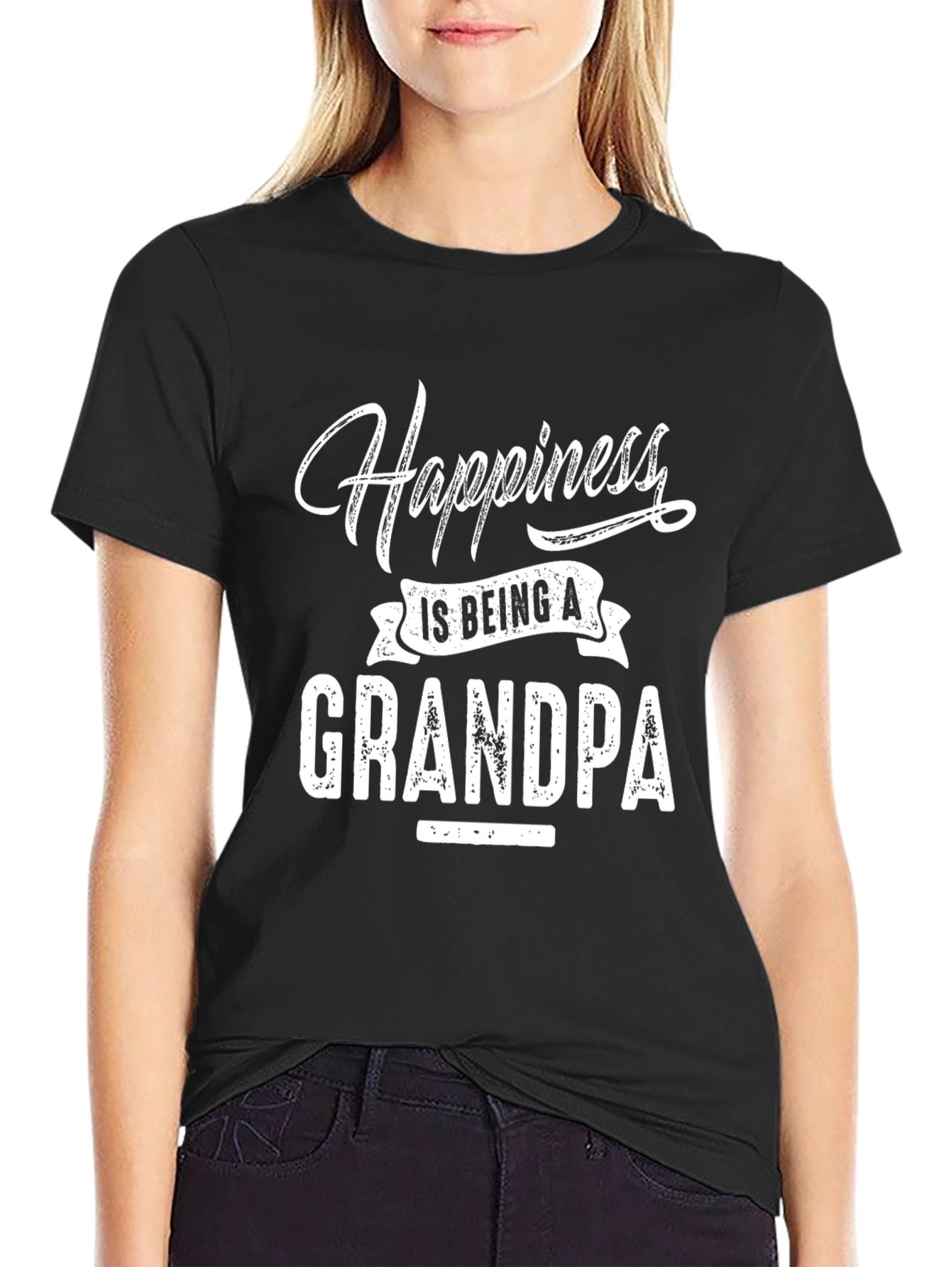 Happiness is Being a Grandpa T-Shirt