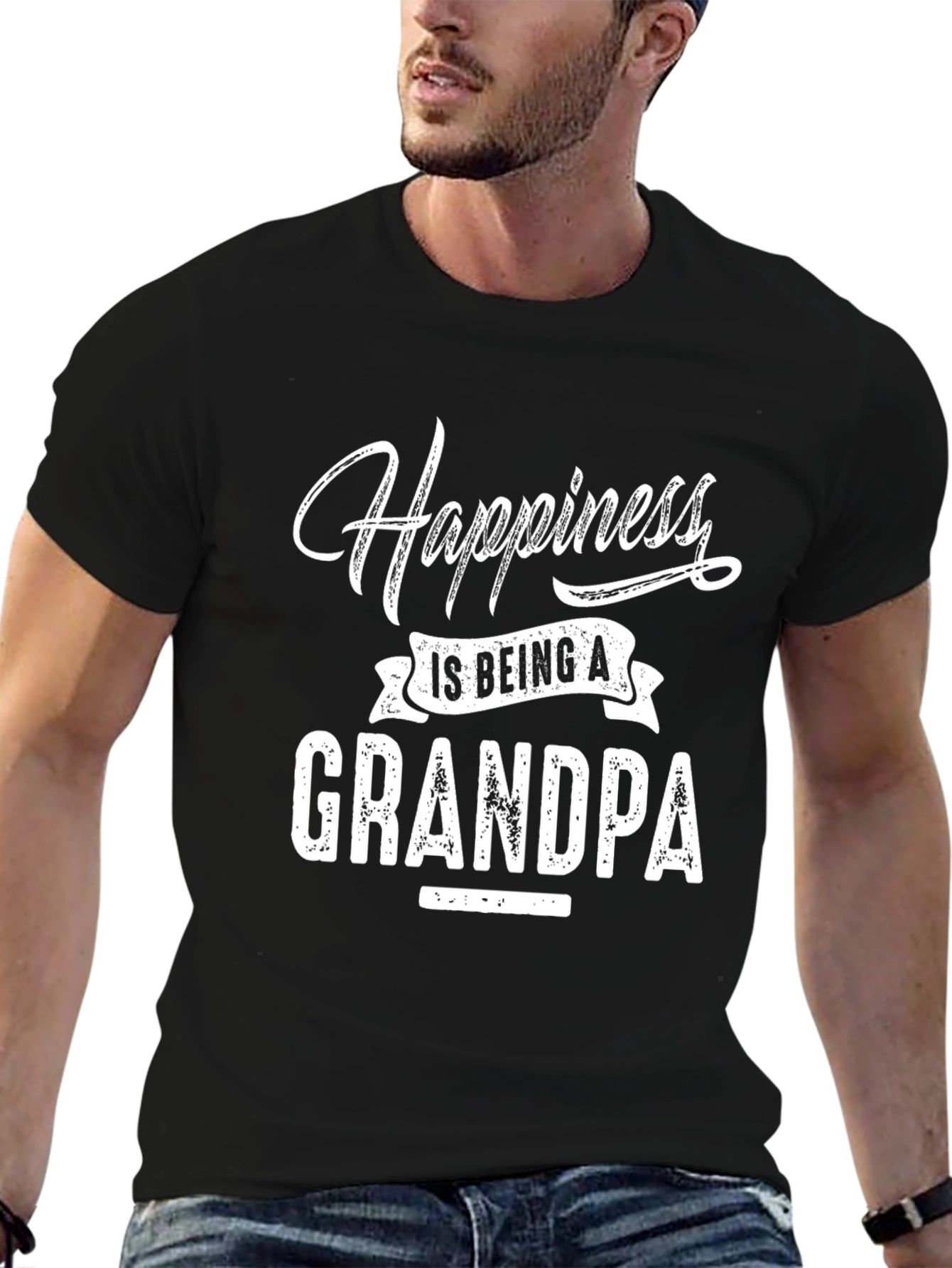 Happiness is Being a Grandpa T-Shirt