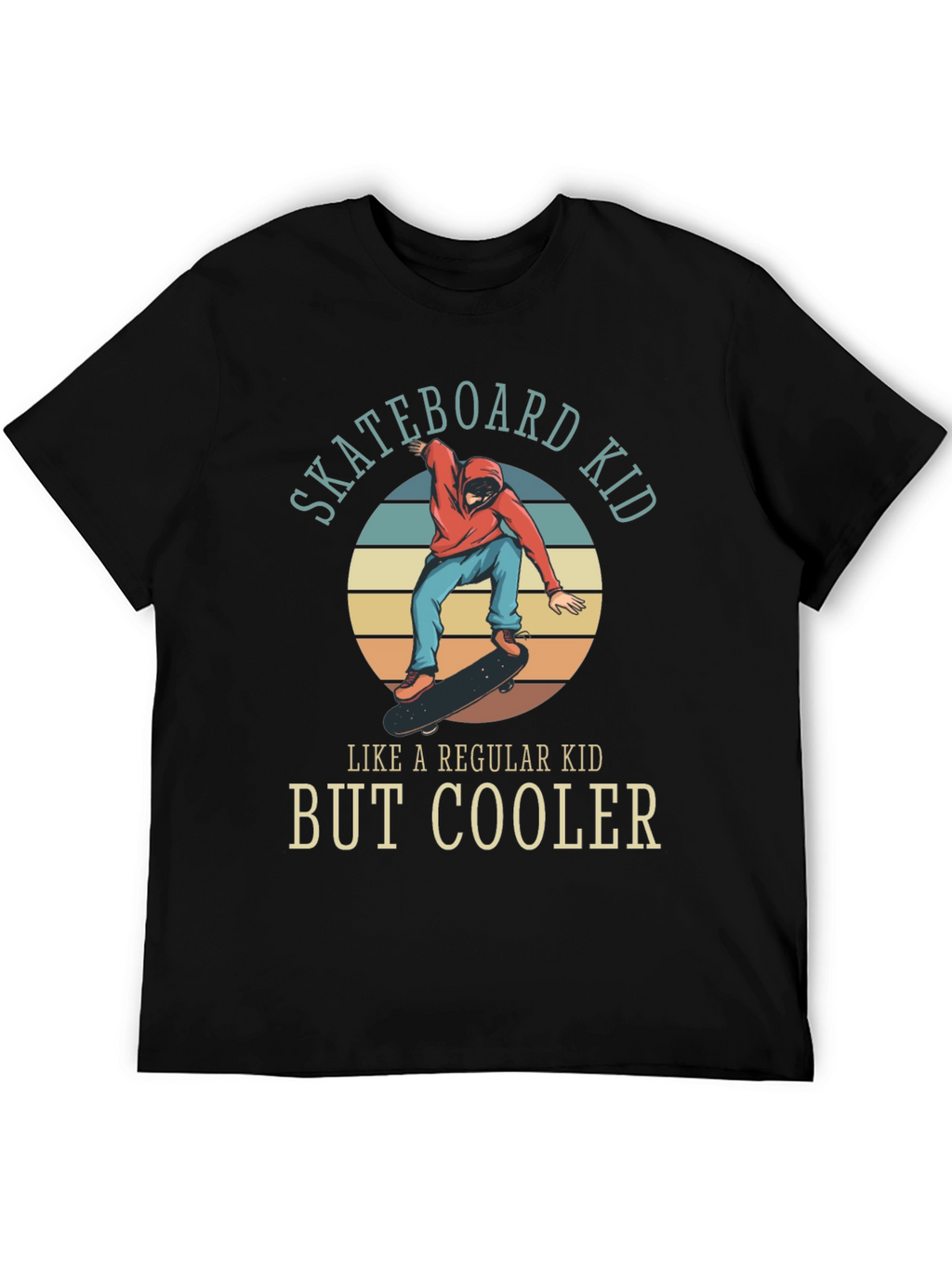 Skateboard Kid Graphic Tee - Cool & Stylish