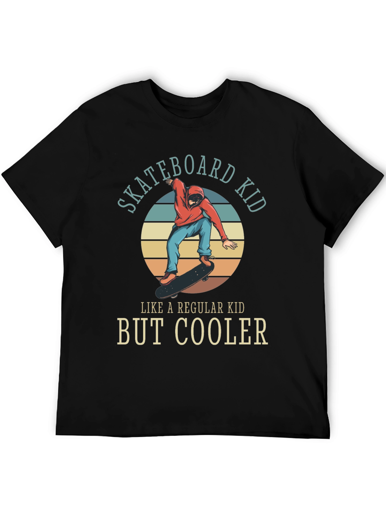 Skateboard Kid Graphic Tee - Cool & Stylish