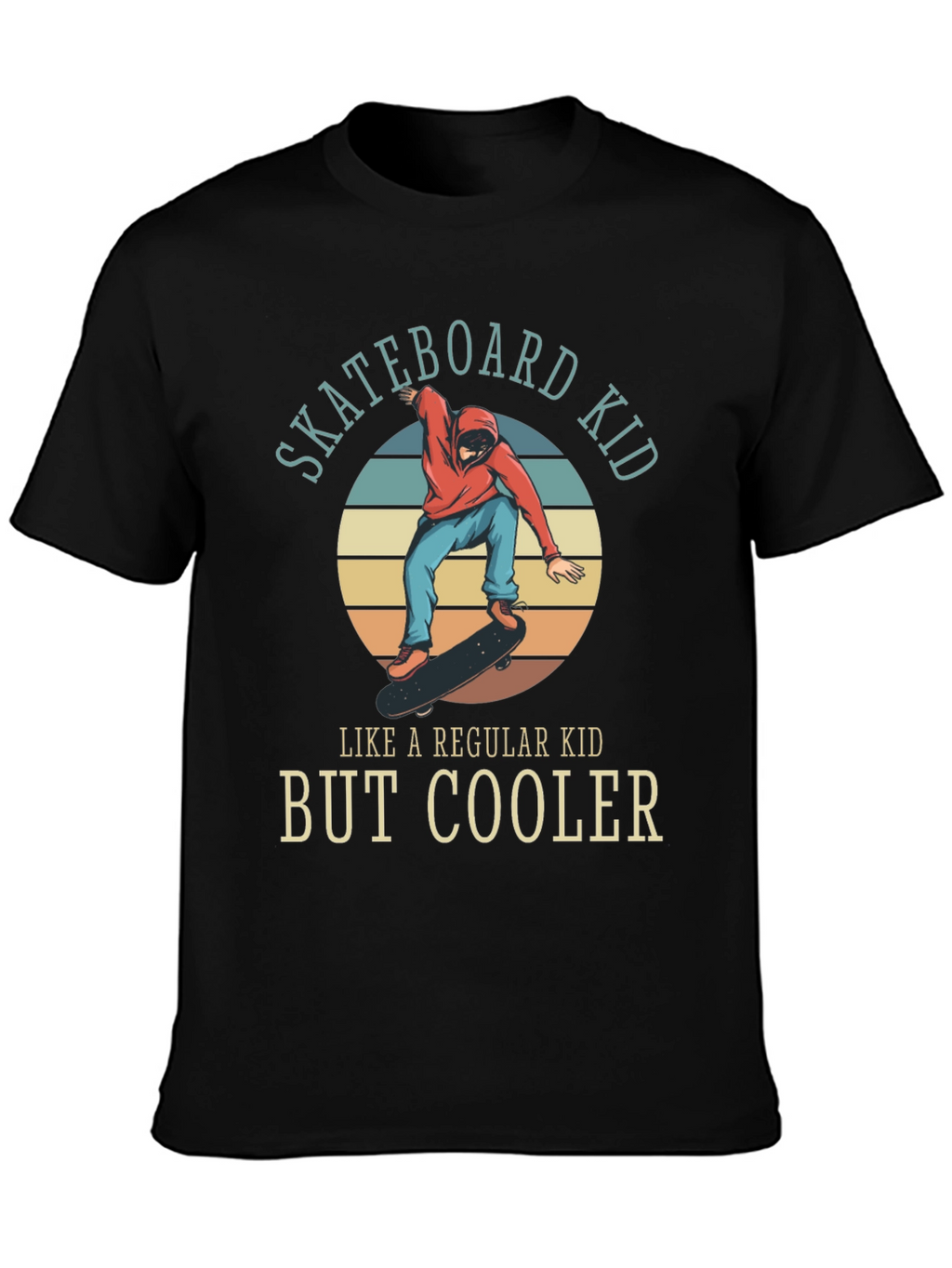 Skateboard Kid Graphic Tee - Cool & Stylish