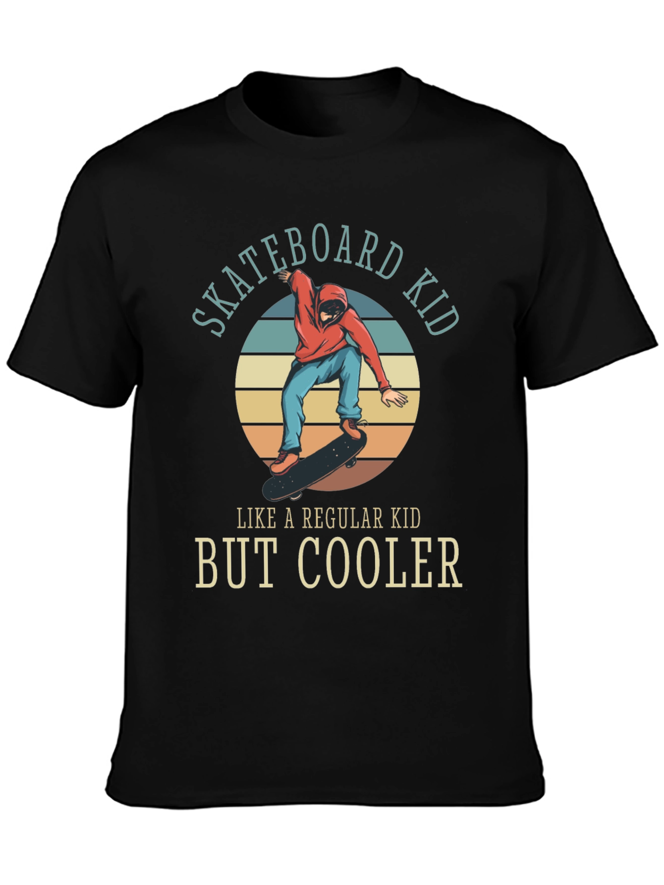 Skateboard Kid Graphic Tee - Cool & Stylish