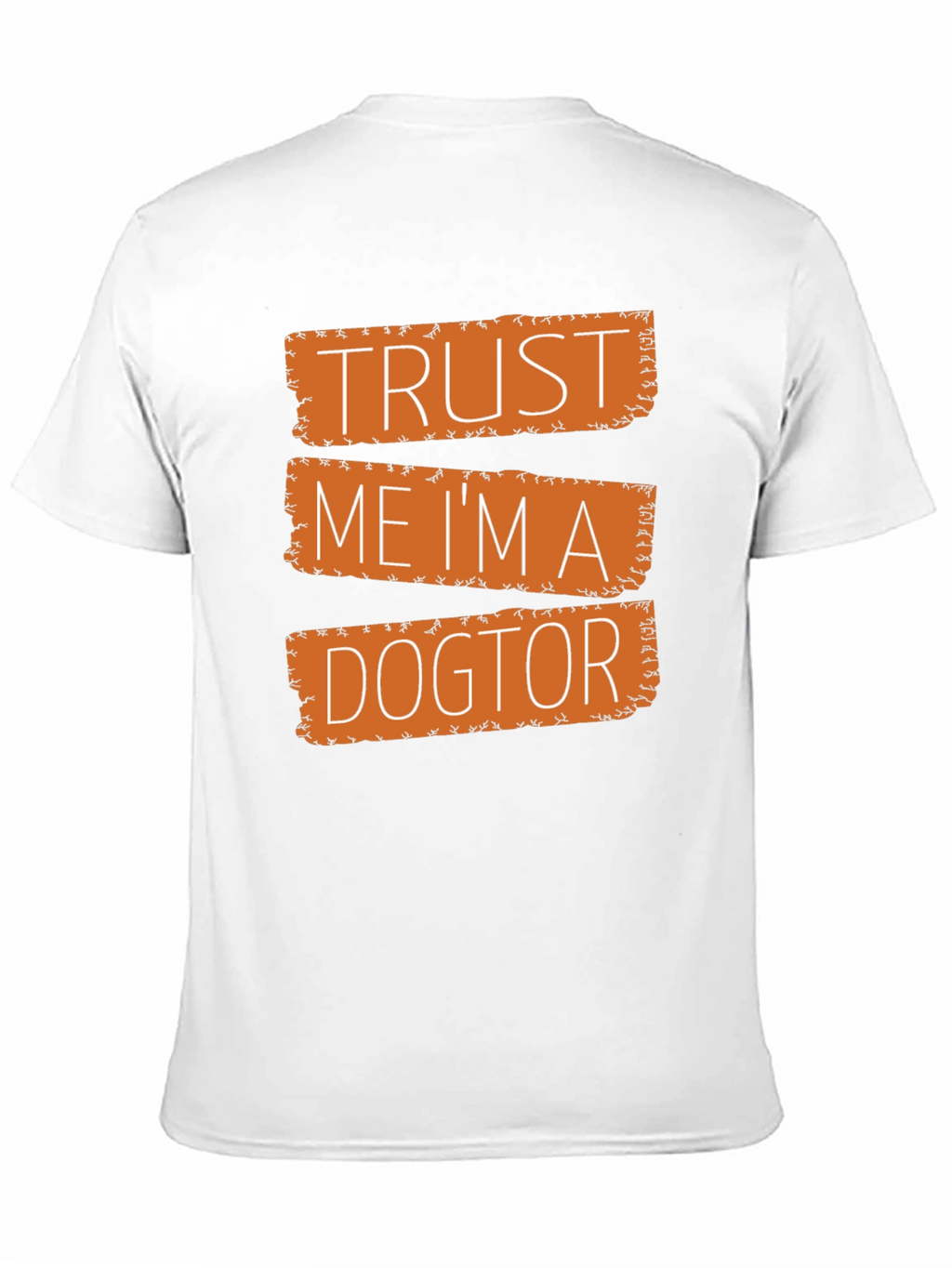 Trust Me Im a Dogtor Black Graphic T-Shirt