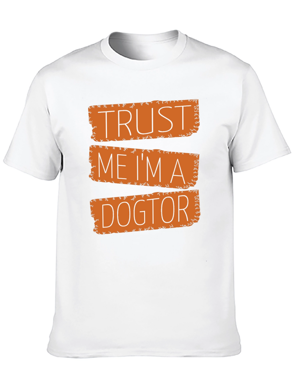 Trust Me Im a Dogtor Black Graphic T-Shirt