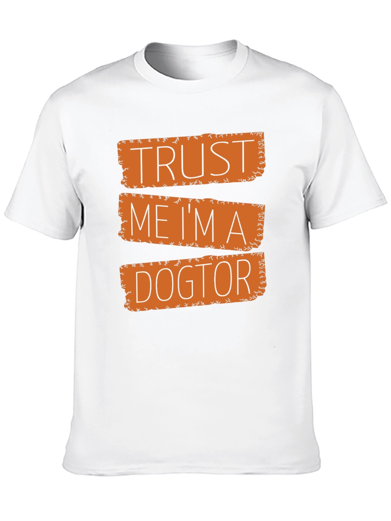 Trust Me Im a Dogtor Black Graphic T-Shirt