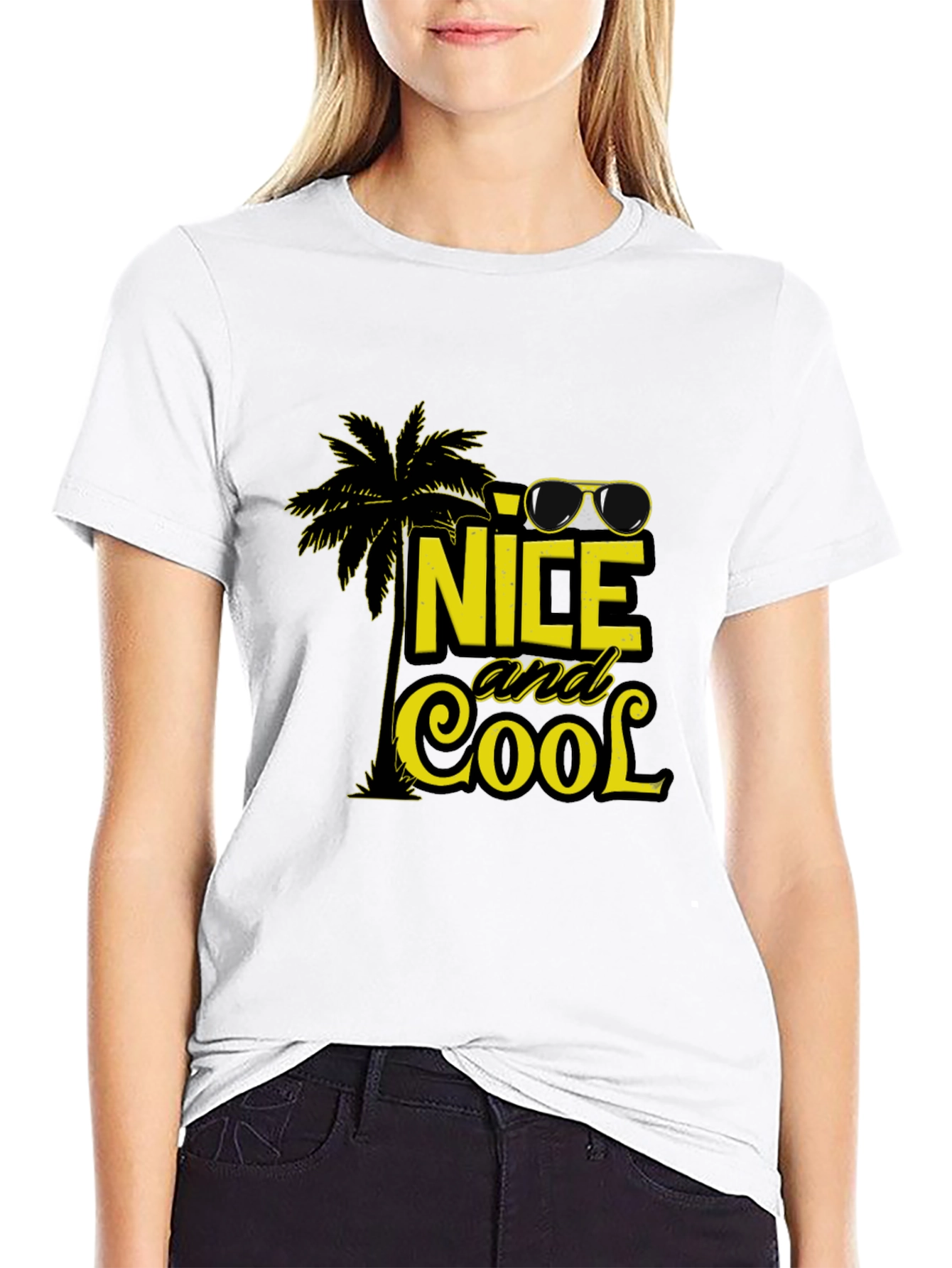 Nice and Cool Black T-Shirt