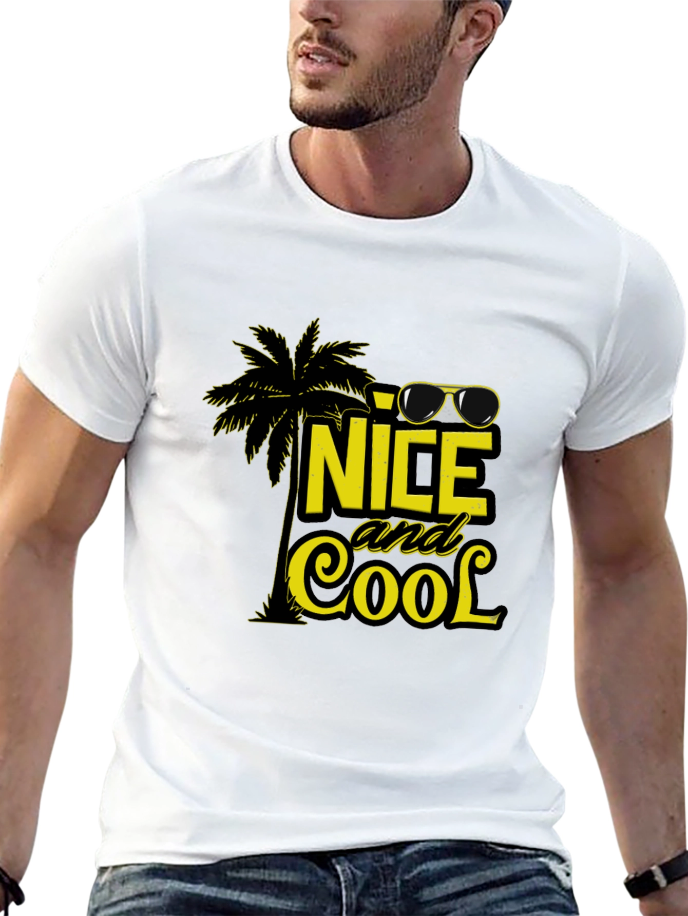 Nice and Cool Black T-Shirt