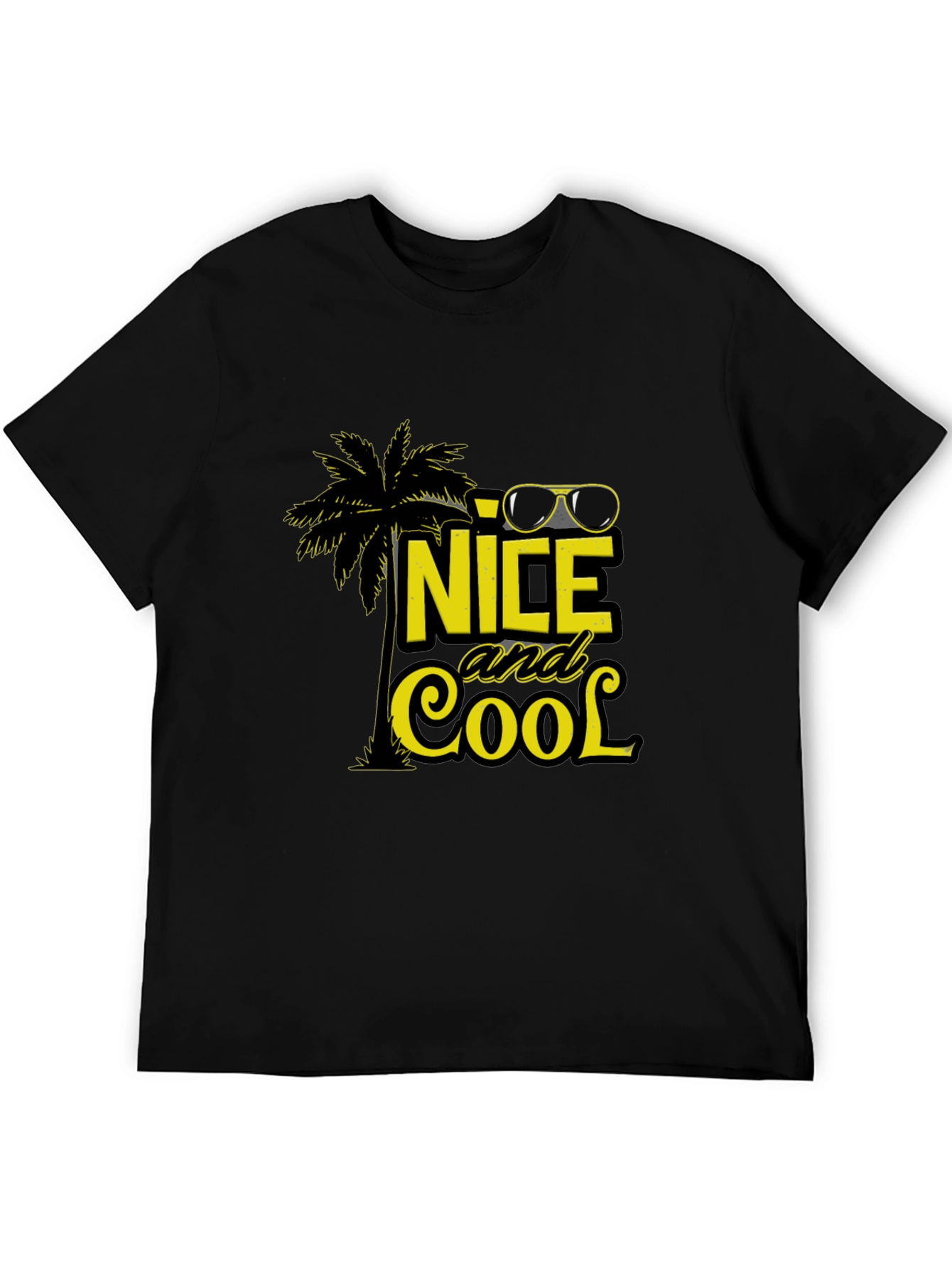 Nice and Cool Black T-Shirt