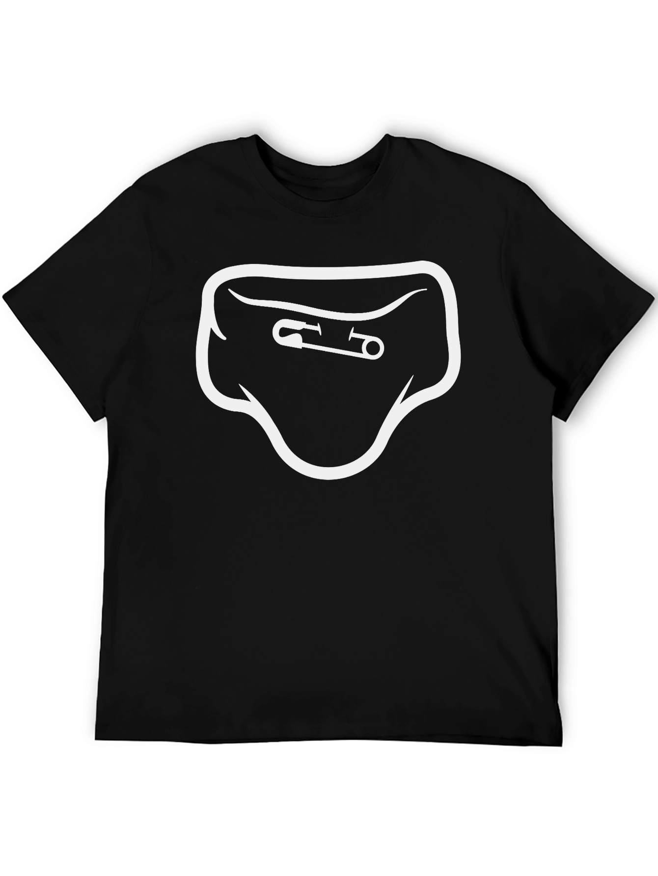 Funny Diaper T-Shirt - Baby Humor Graphic Tee