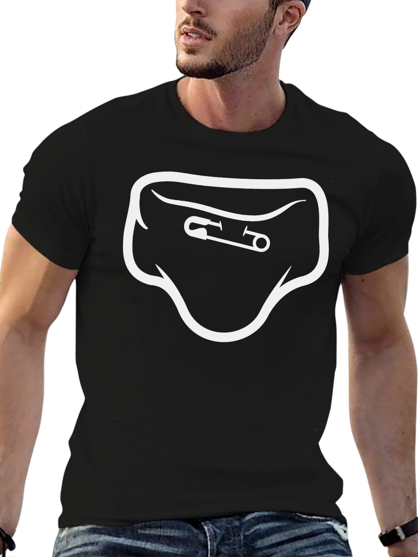 Funny Diaper T-Shirt - Baby Humor Graphic Tee